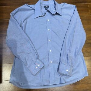 Dockers Light Blue Casual Button-Down Shirt